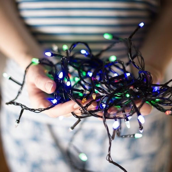 What is the NEC code for Christmas lights?