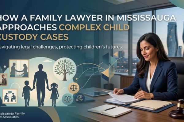 How a Family Lawyer in Mississauga Approaches Complex Child Custody Cases