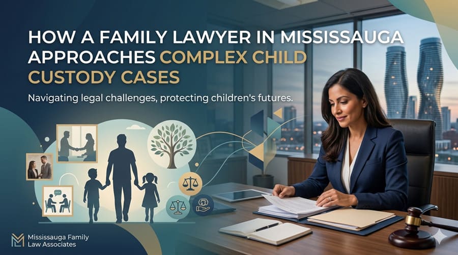 How a Family Lawyer in Mississauga Approaches Complex Child Custody Cases
