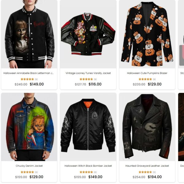 Halloween Horror Jackets for Spooky Movie-Inspired Looks