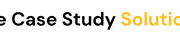 The Case Study Solutions